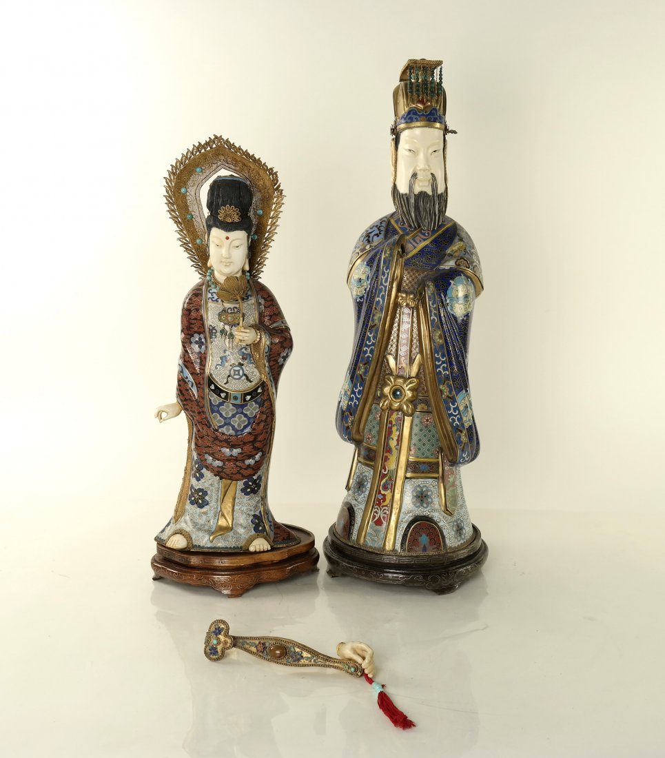 Two Cloisonne Figures (1 of 5)