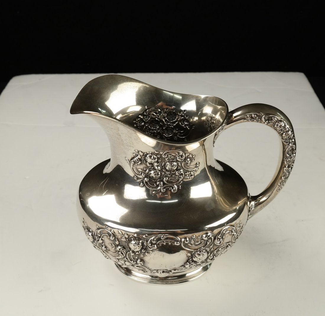 Gorham Sterling Silver Pitcher (1 of 5)
