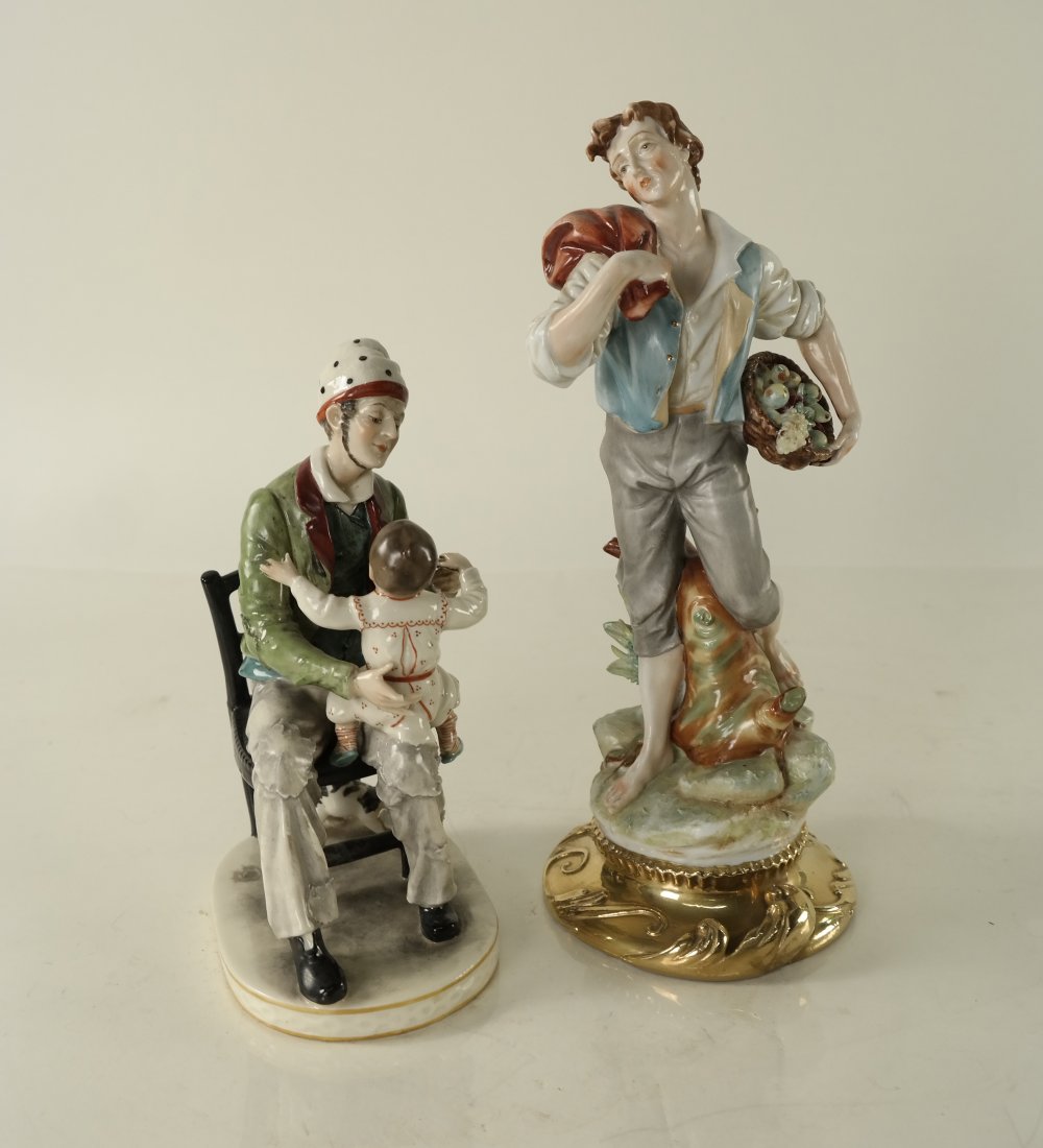 Two Porcelain Figural Groups (1 of 10)