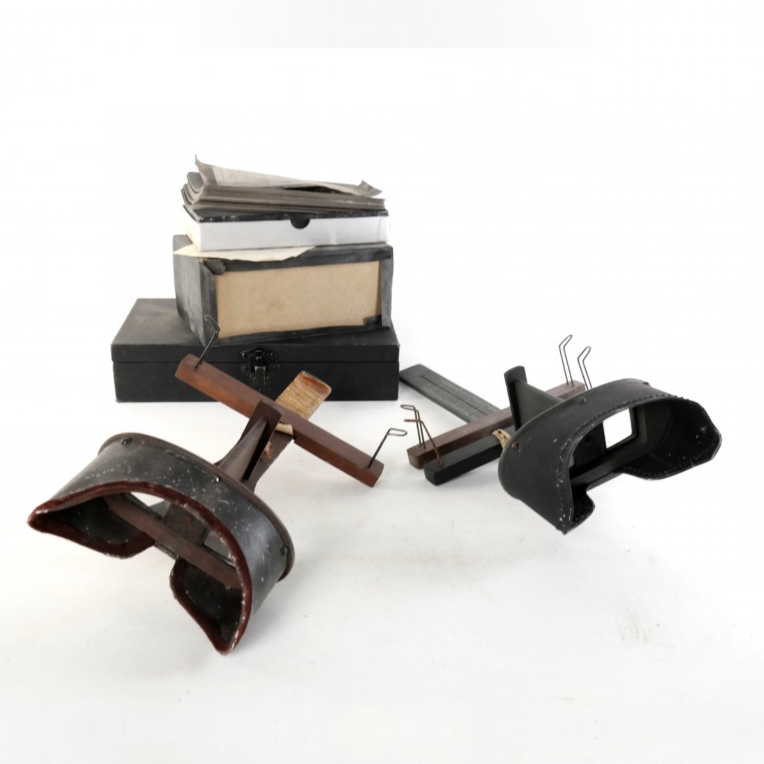 Two Stereoscopes, Optometrist Slides (1 of 6)