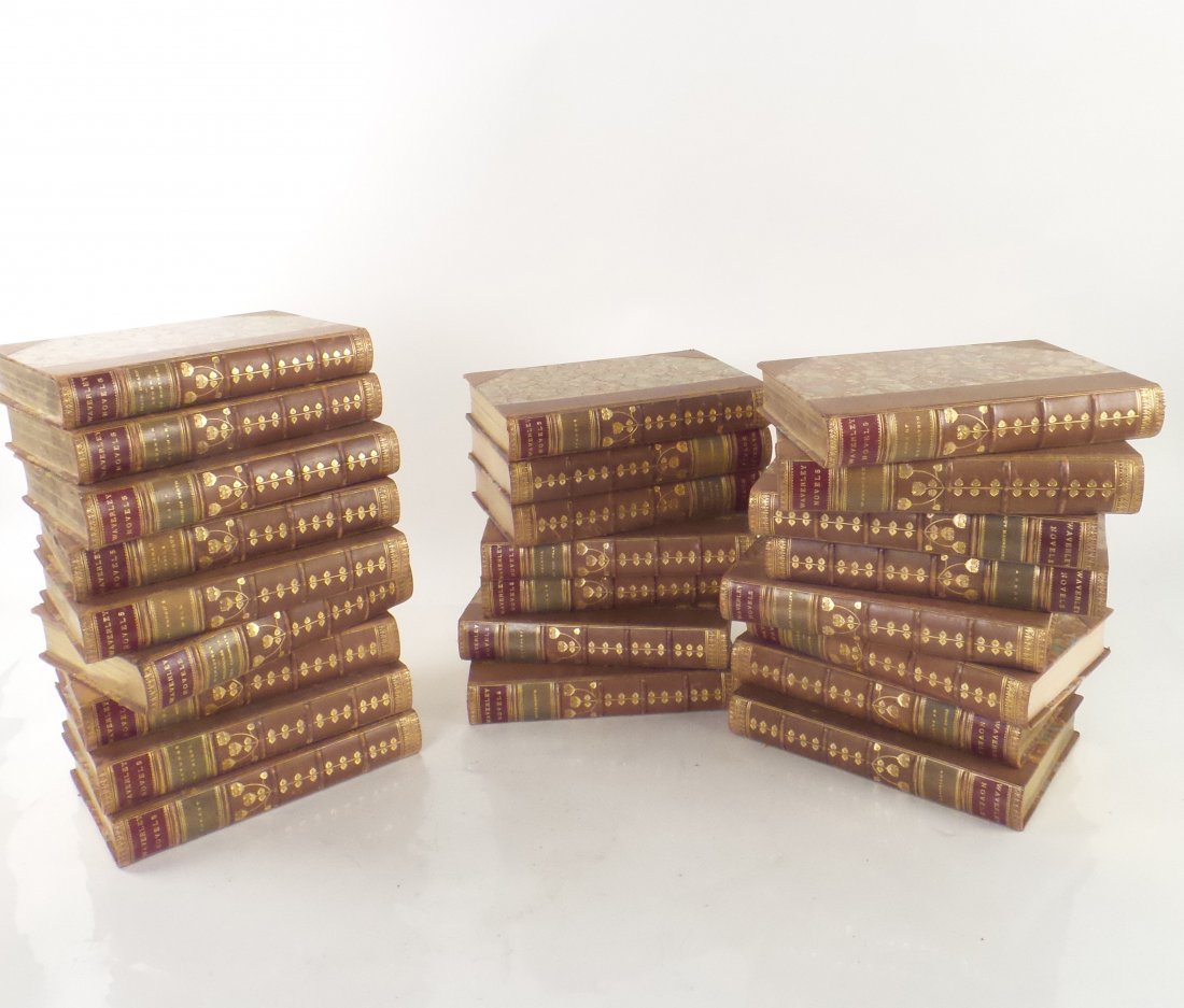 Leather Bound Collection, Waverly Novels (1 of 8)