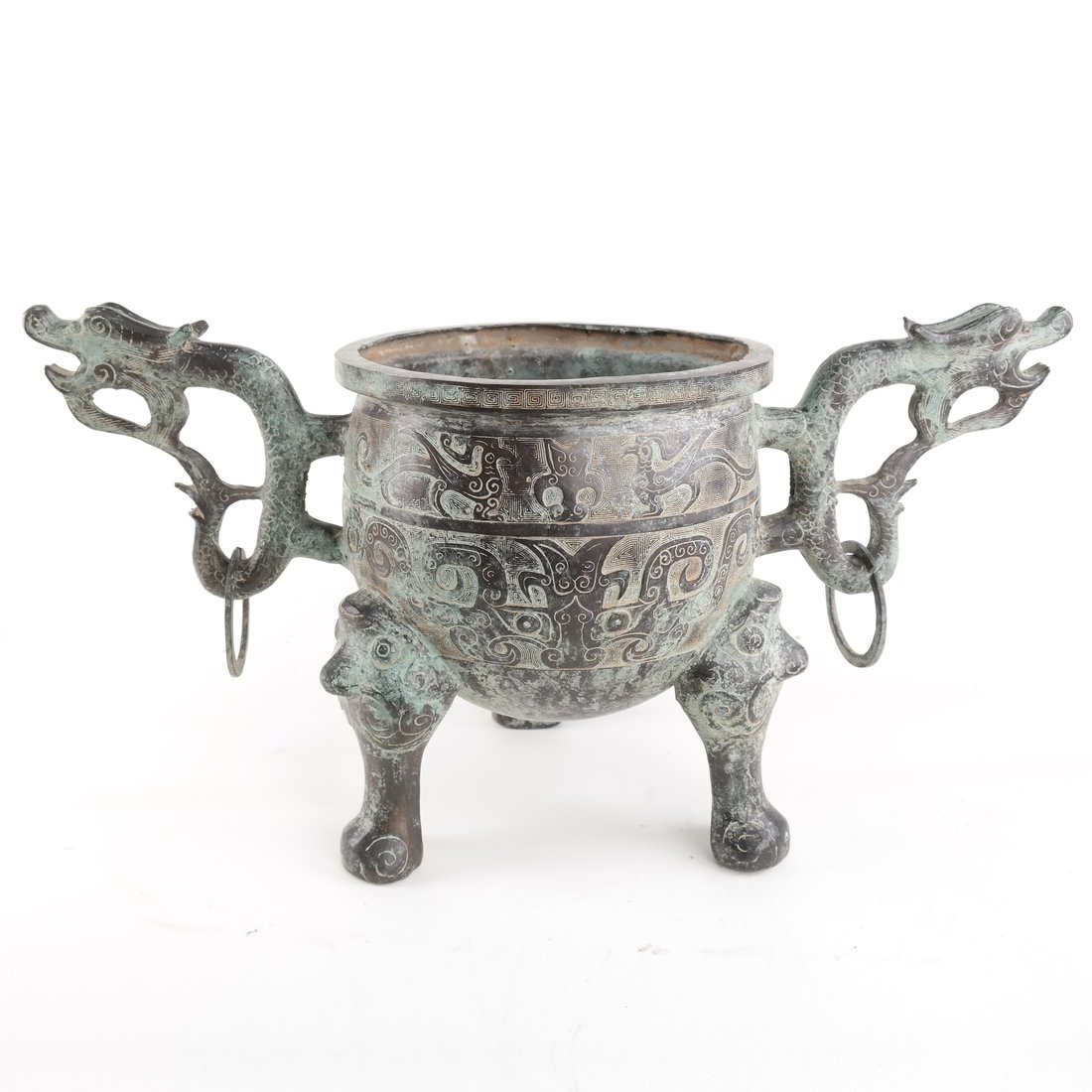 Bronze Asian Censer (1 of 6)