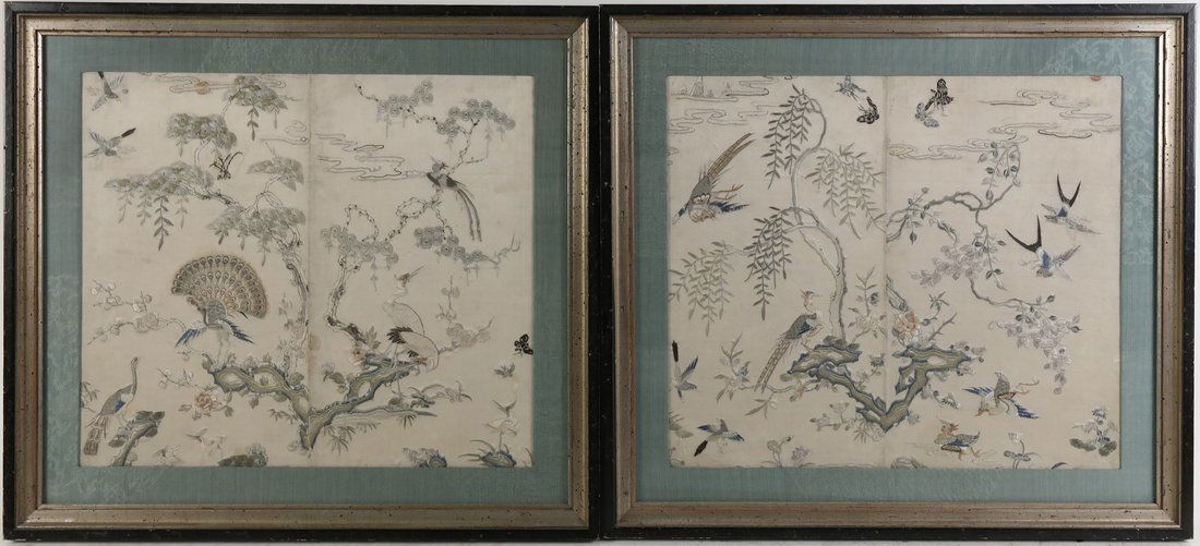 2 Asian Embroidered Pieces (1 of 8)