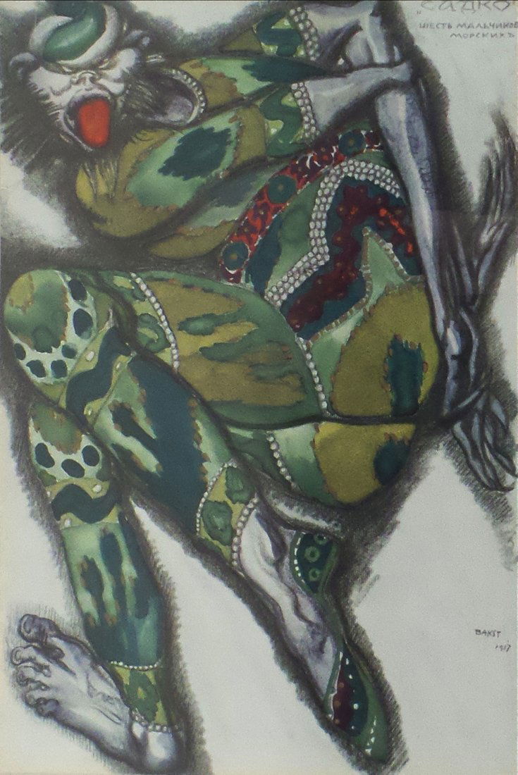 Leon Bakst Print "Sadko, Opera" (1 of 8)
