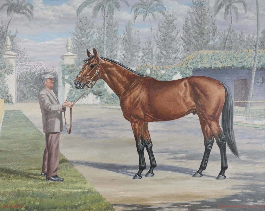 Charles Manley Tyler, Man with Horse (1 of 7)