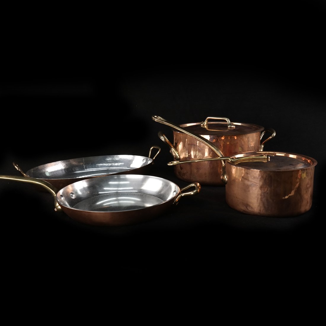 Group of Copper Pots and Pans (1 of 5)