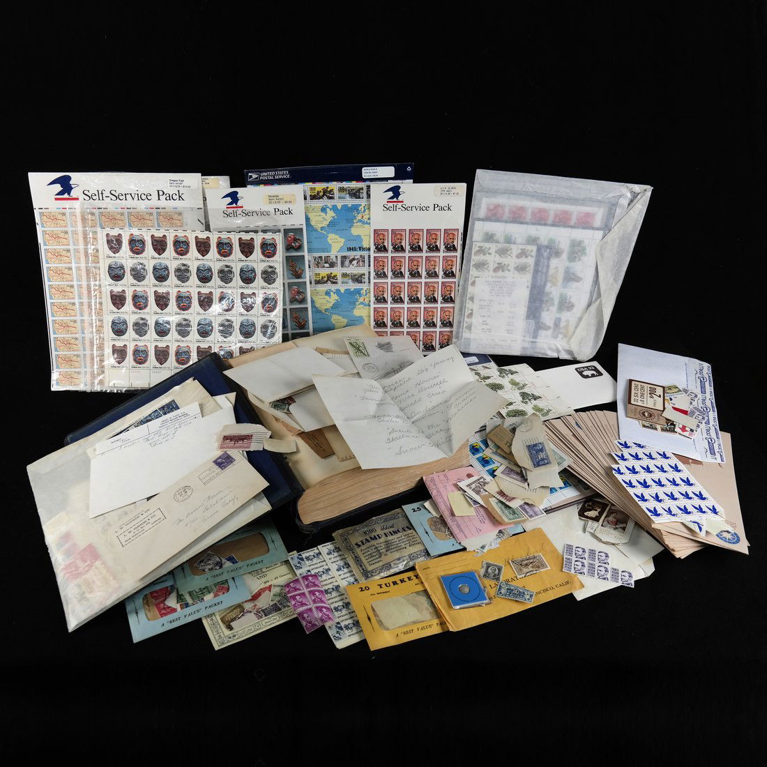 Large Collection of Stamps (1 of 10)