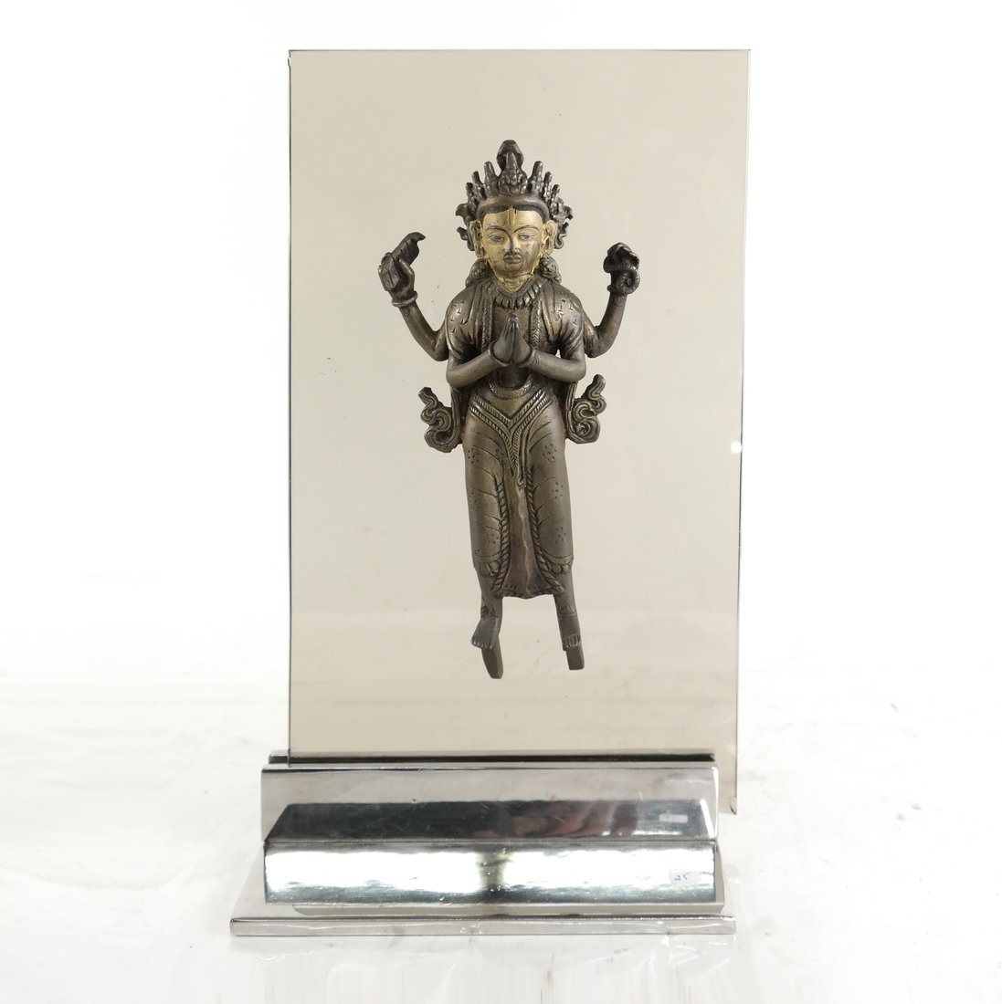 Early Bronze Deity On Glass (1 of 7)