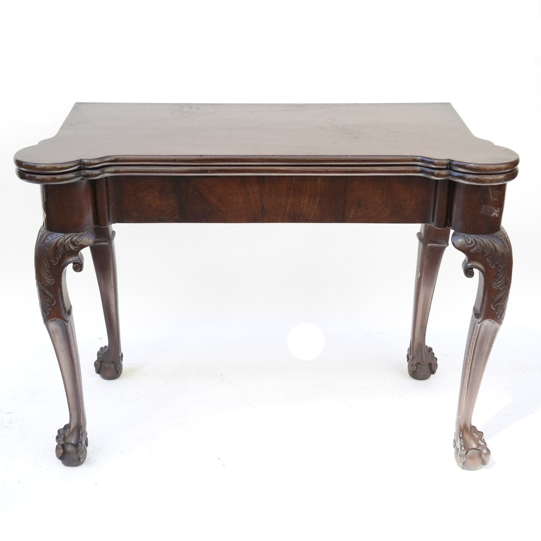 Georgian-Style Lift Top Game Table (1 of 8)