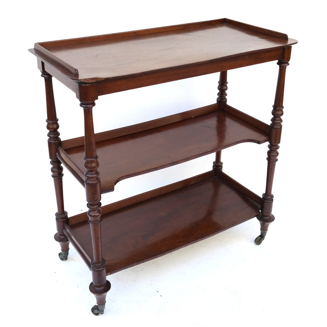 Regency-Style Mahogany Dessert Table (1 of 8)