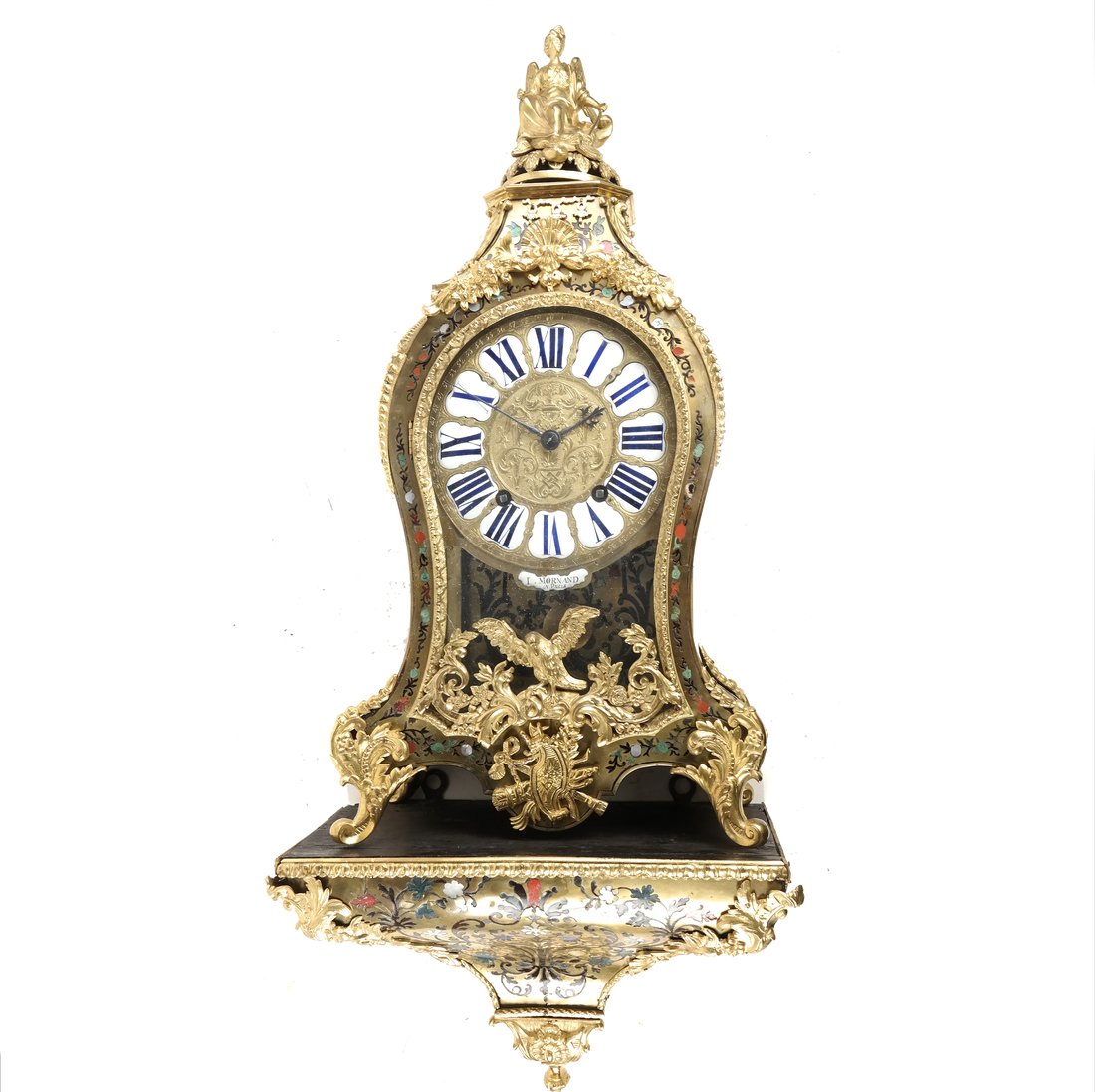 French Boulle Marquetry Clock (1 of 10)