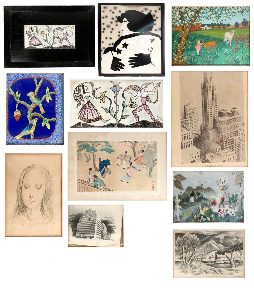 Group of 11 Framed Pictures (1 of 10)