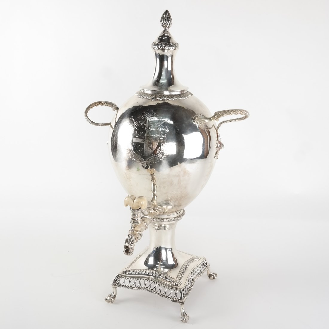 Georgian Sterling Silver Tea Urn (1 of 8)