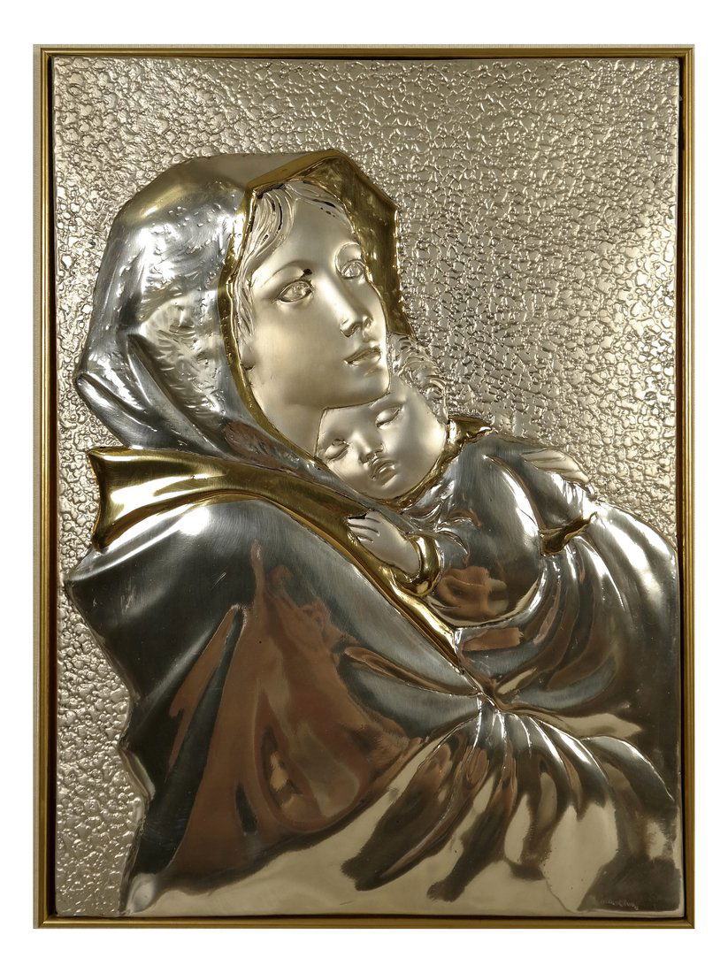 A. Beltrami, Silver and 24k Gold Plaque (1 of 7)