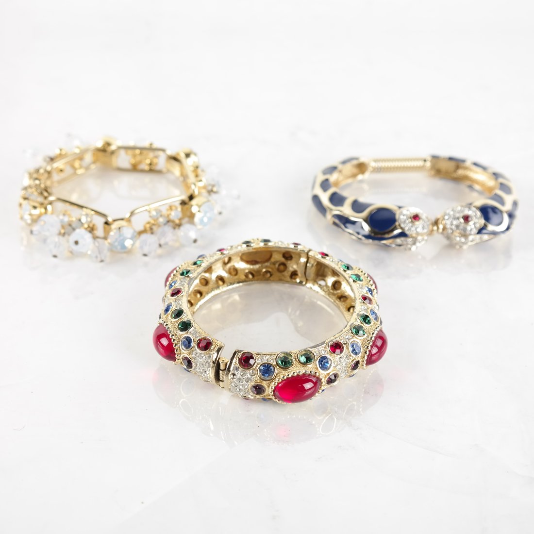 Three Costume Jewelry Bracelets (1 of 5)