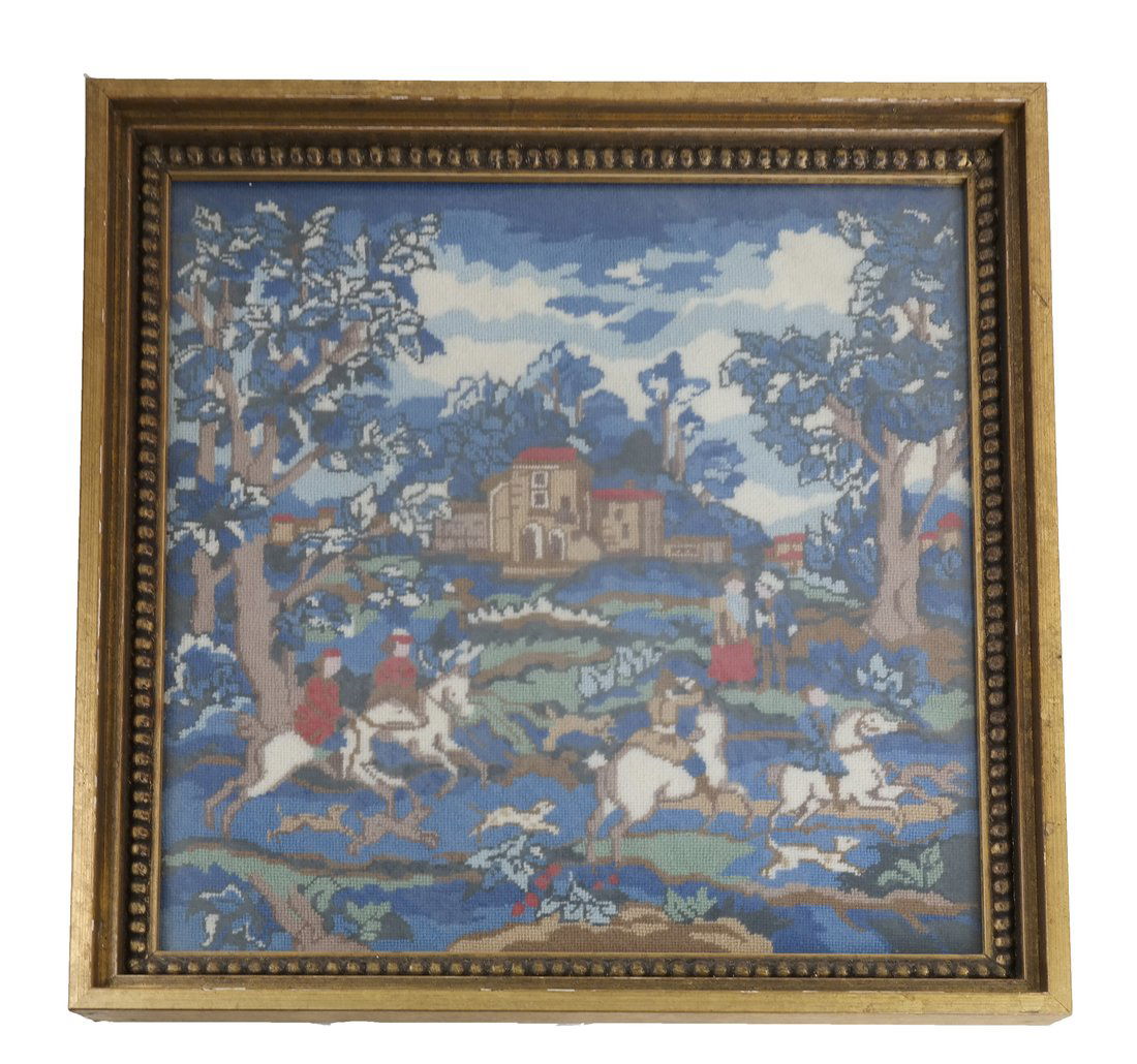 Framed Needlepoint Picture (1 of 5)