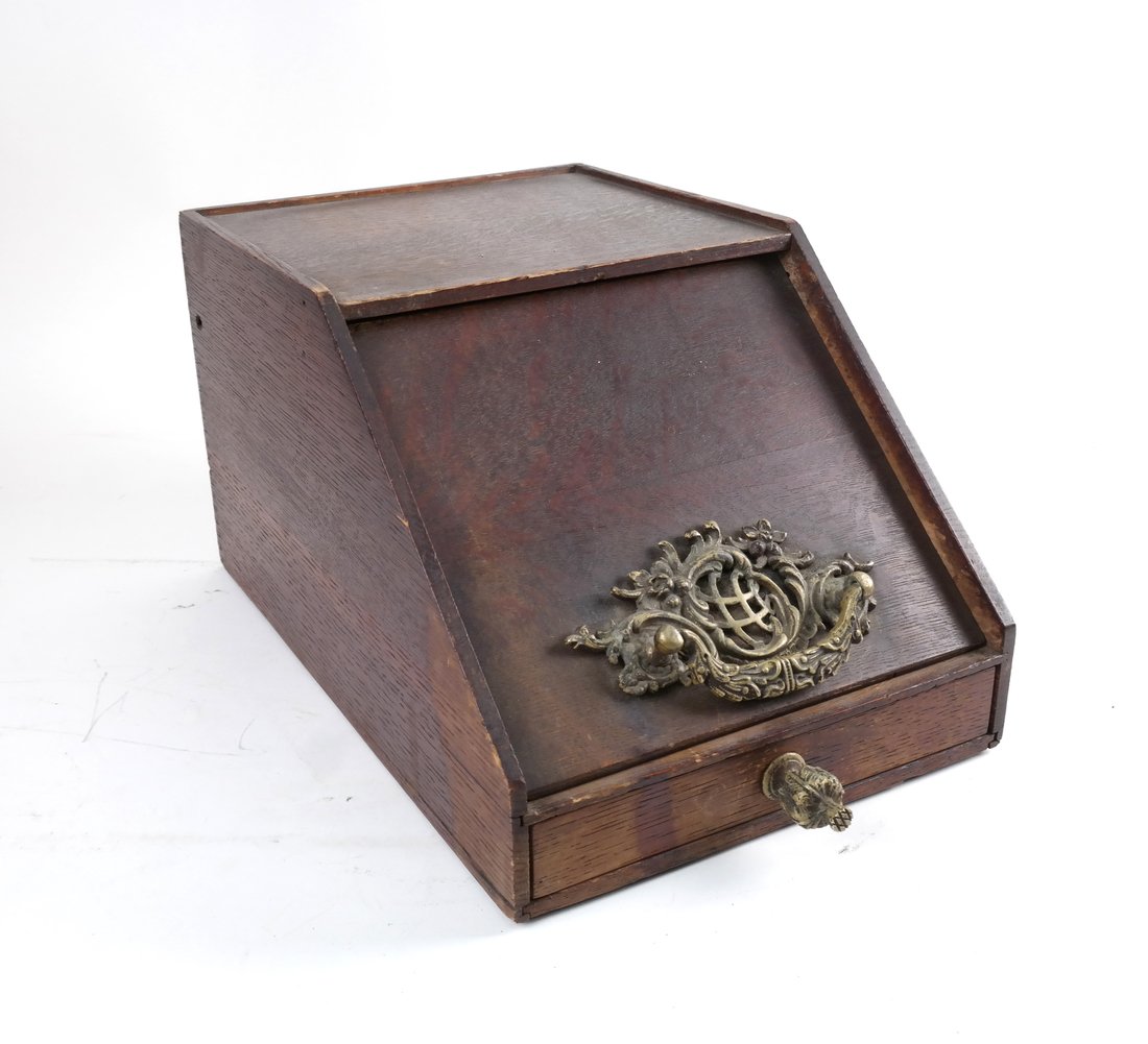 Antique Wooden Letter Box (1 of 6)