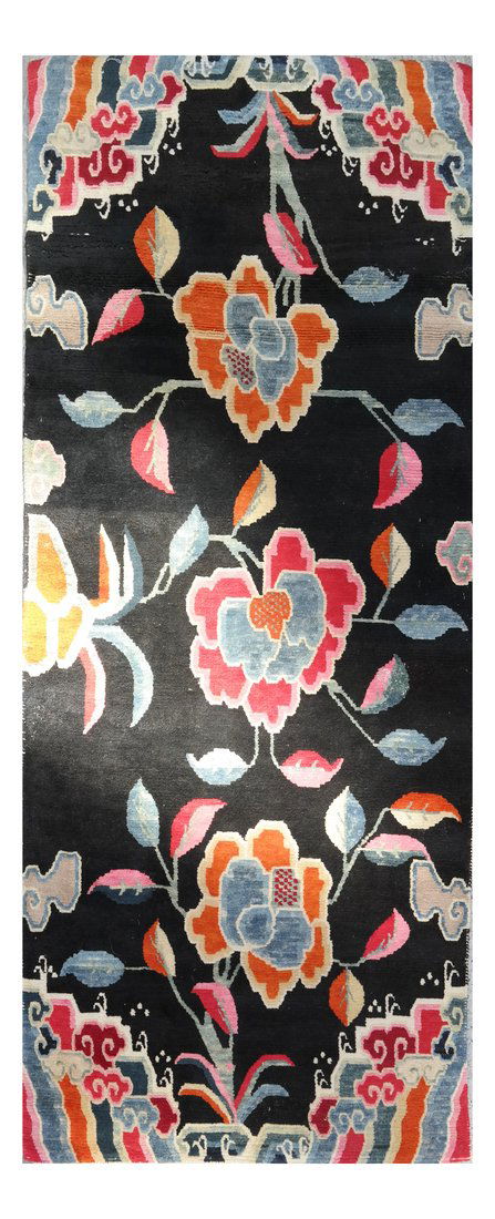 Tibetan Floral Rug (1 of 6)