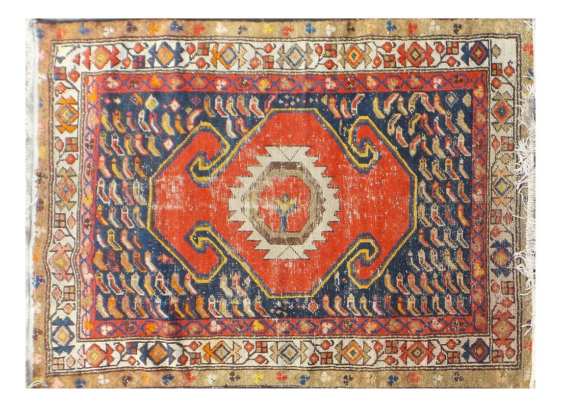 Turkish Hand-Woven Prayer Rug (1 of 6)