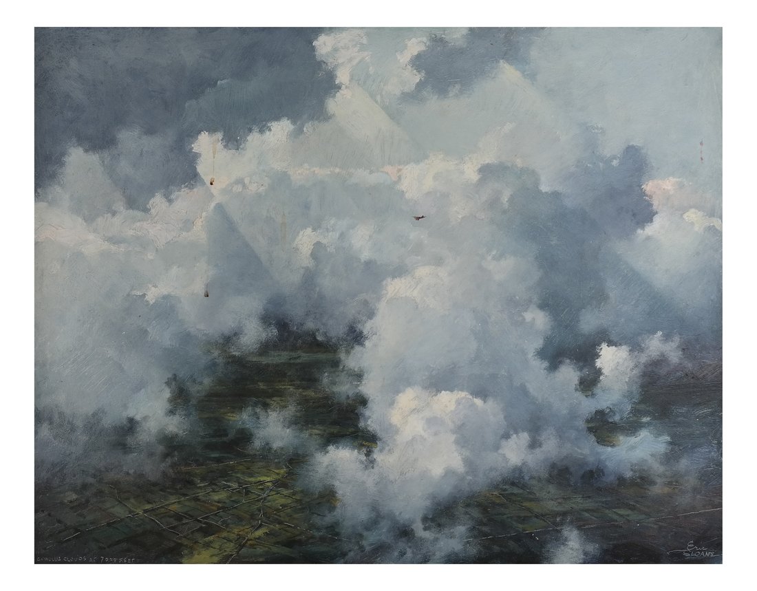 Eric Sloane, Cumulus Clouds at 7000 Feet (1 of 6)
