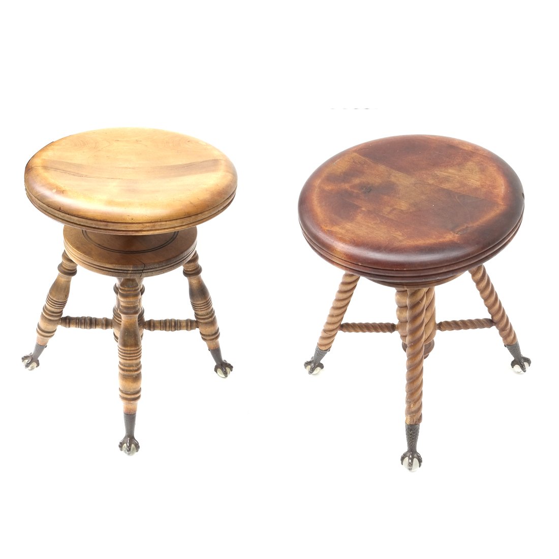 Two Victorian Piano Stools (1 of 10)