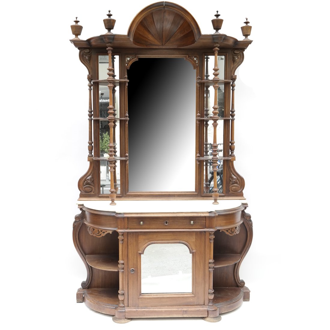 Victorian Arch Top Credenza (1 of 10)