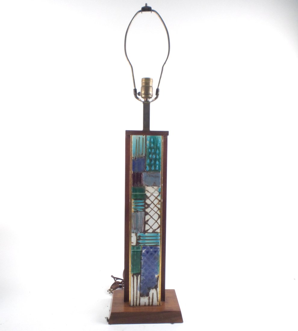 20th Century Modern Tile Lamp (1 of 5)
