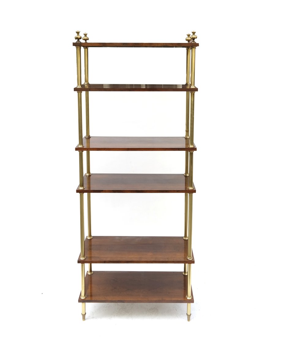 Regency Style Brass Six-Tier Étagère (1 of 5)