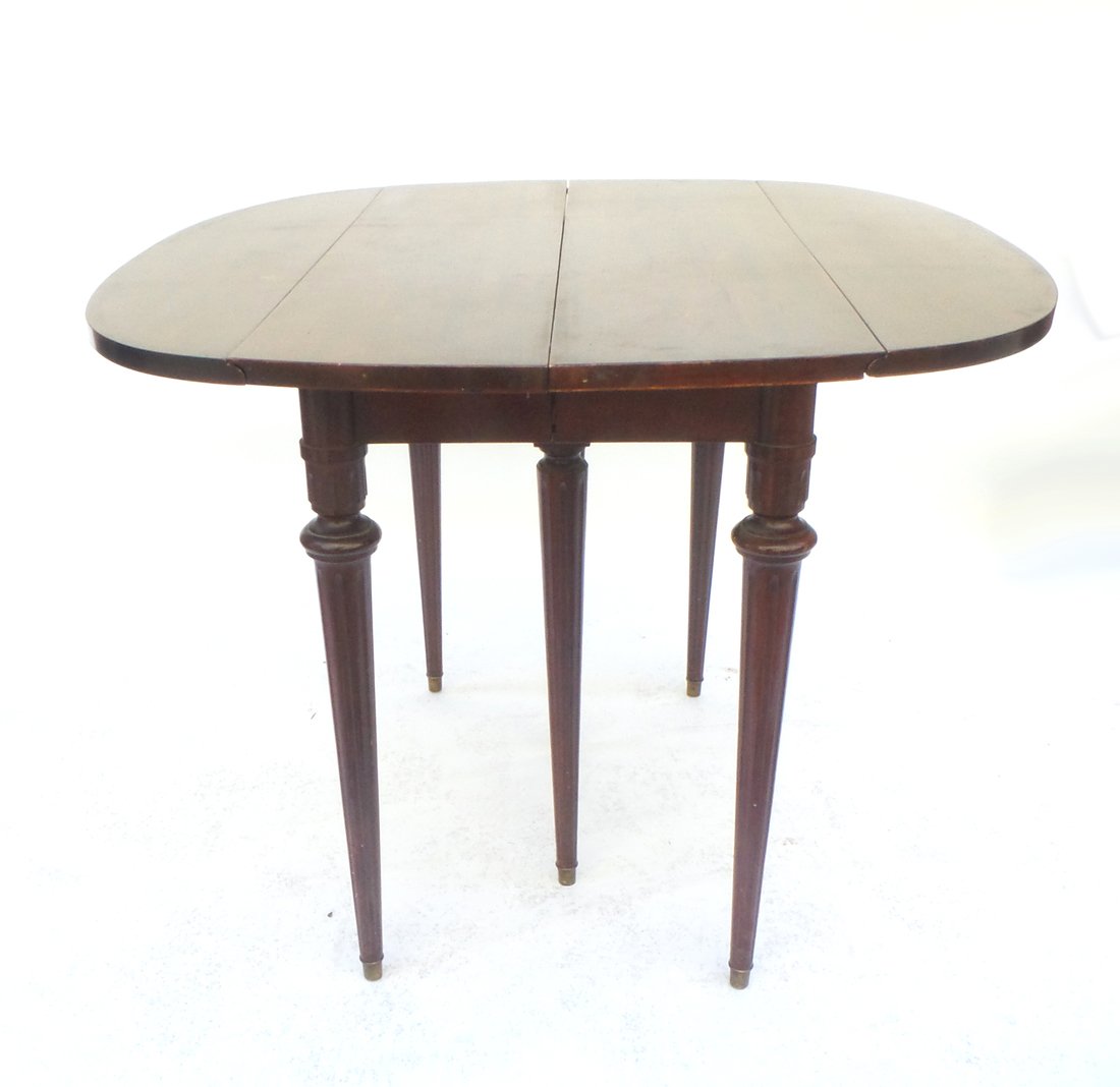 Mahogany Drop-Leaf Dining Table (1 of 6)
