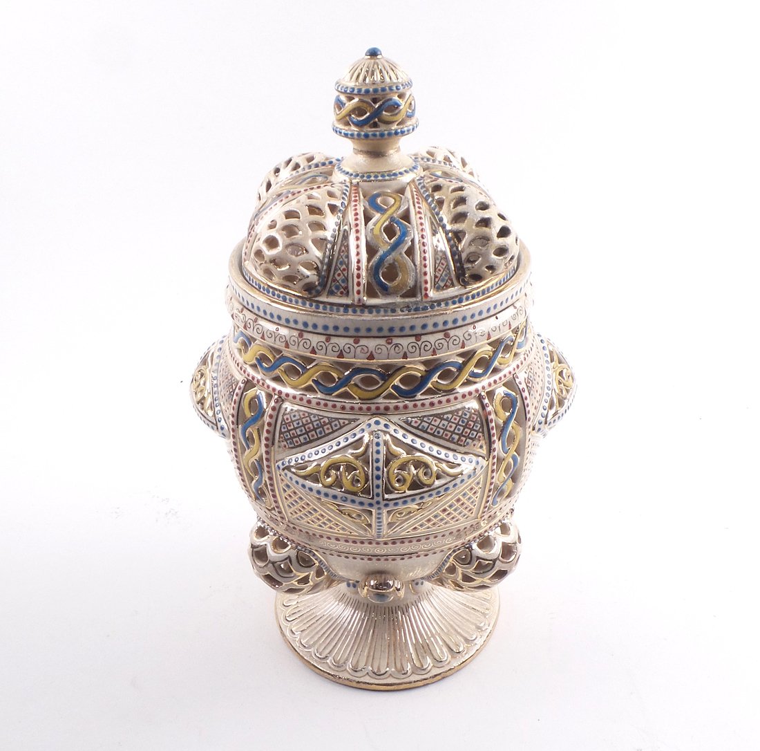 Fischer Budapest Covered Potpourri Vase (1 of 7)