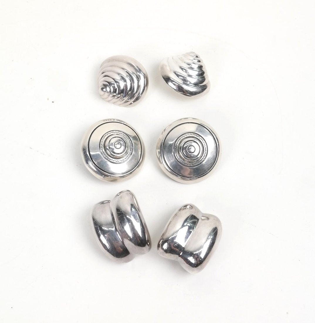 Von Musulin Sterling Clip-on Earrings (1 of 7)