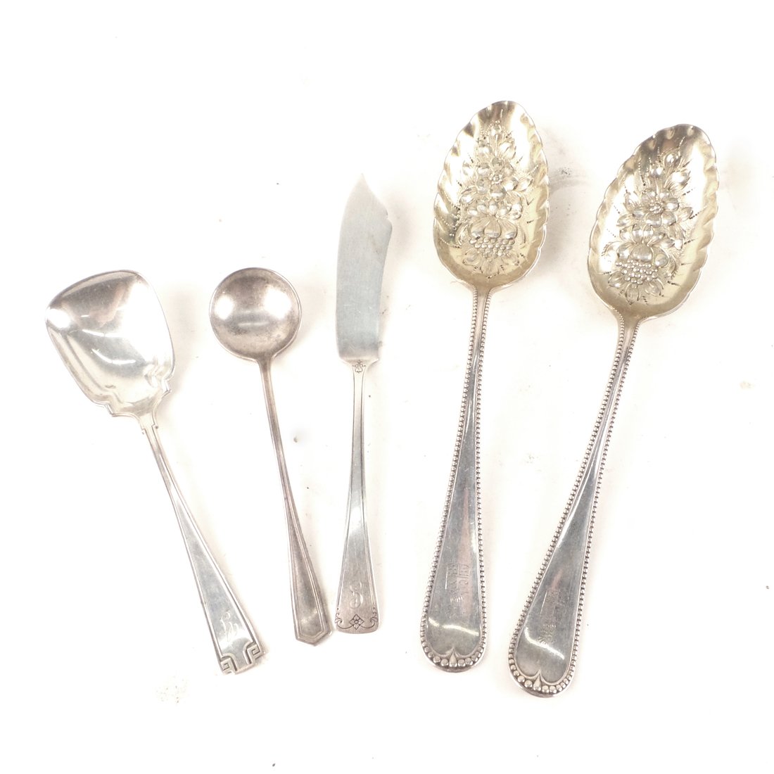 Five Assorted Silver Flatware Items (1 of 3)
