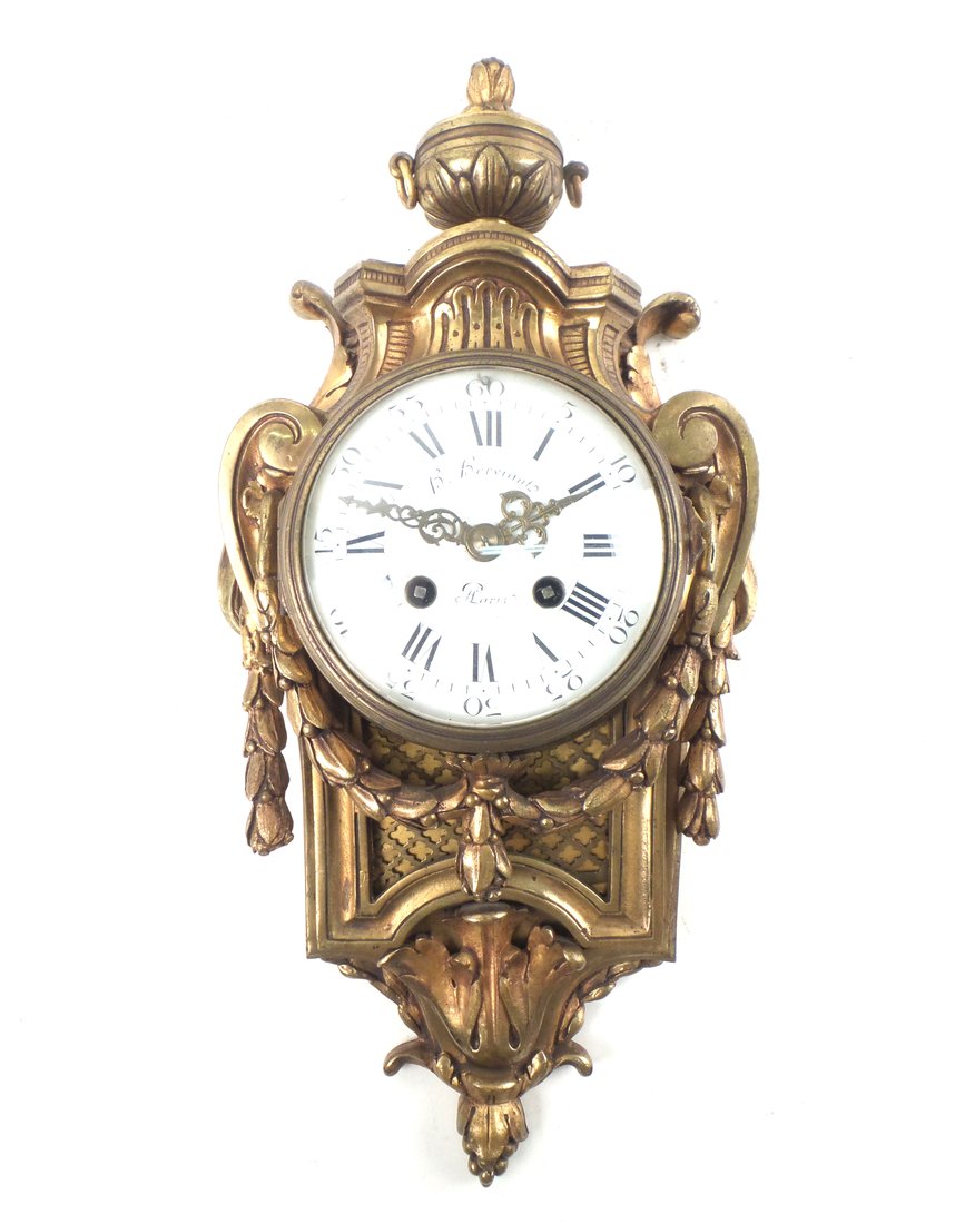 19th C. French Cartel Clock (1 of 8)