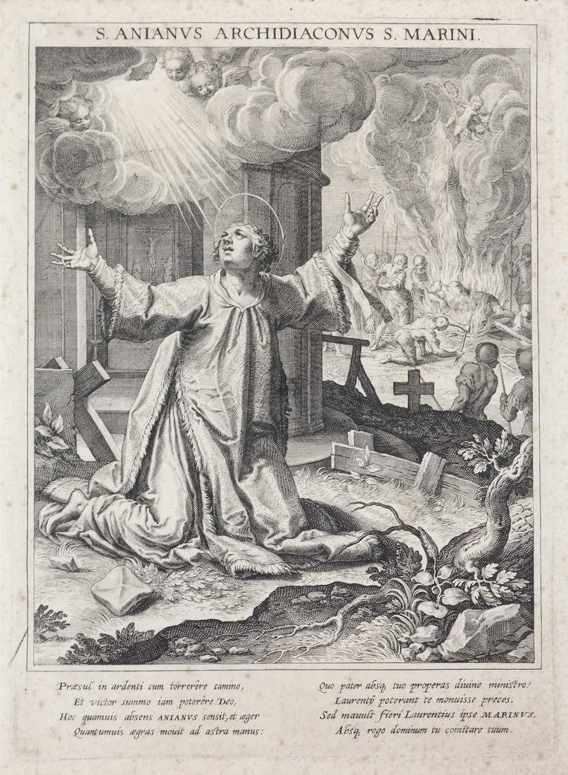 After Raphael Sadeler, Engraving (1 of 5)