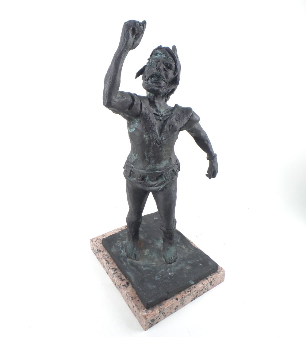 Bronze Gladiator Sculpture (1 of 6)