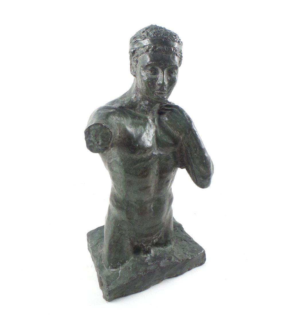 Bronze Male Torso Sculpture (1 of 7)
