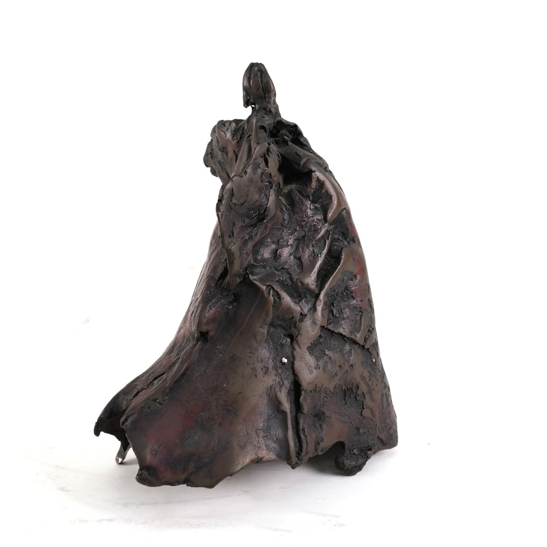 Judith Brown, Bronze Sculpture: Judith Brown (American, 1932- 1992) bronze sculpture of gospel singer "Mahalia Jackson". [6" x 3 1/2" x 7 3/8"]. In good condition.