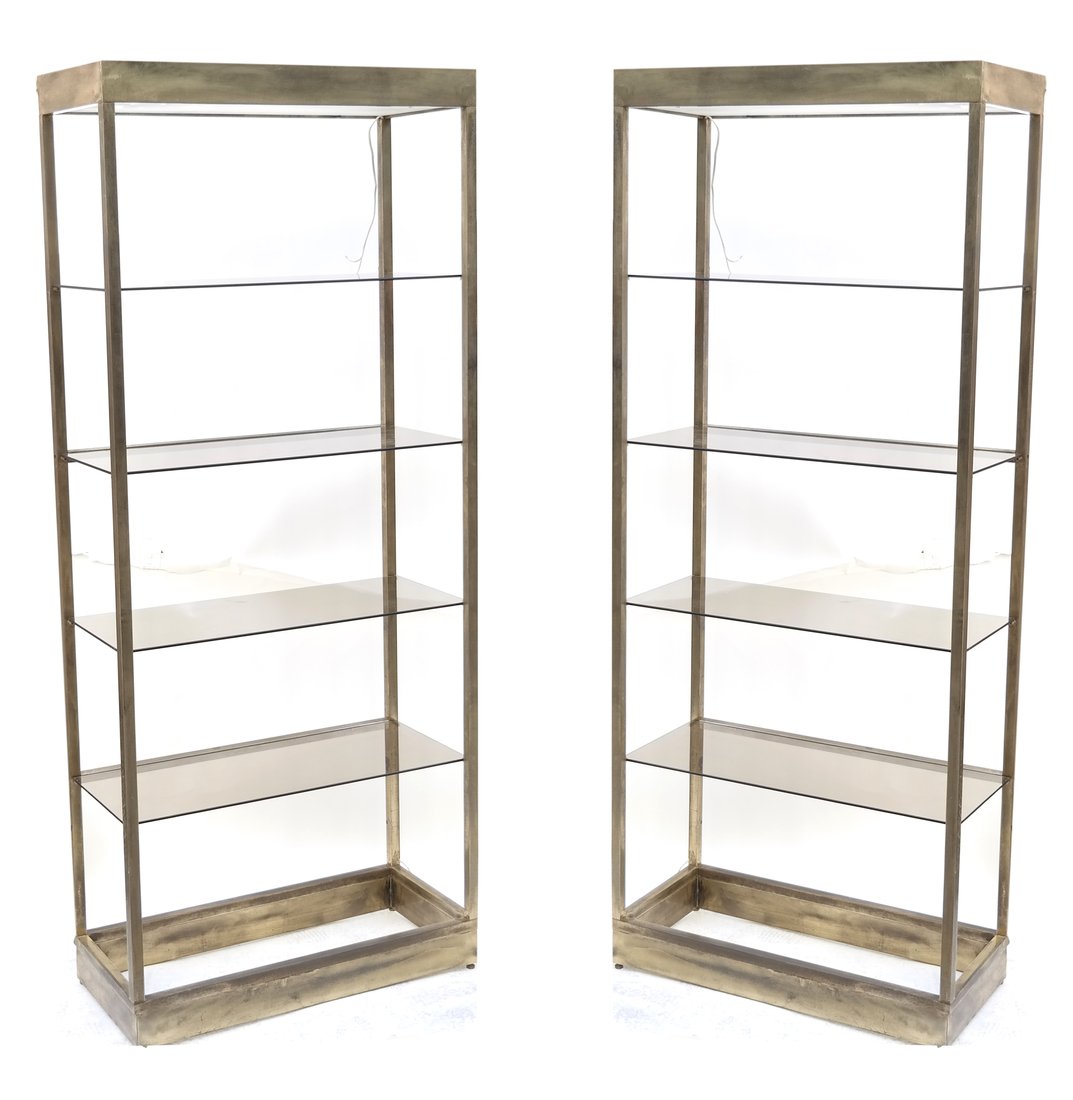 Pair of Brass Etageres (1 of 6)