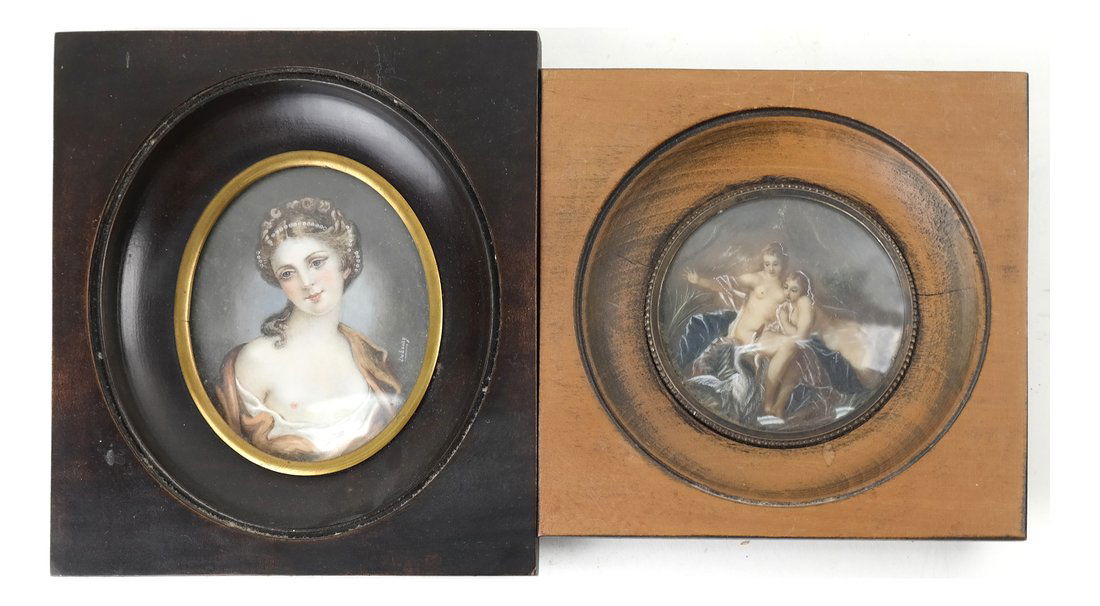 Two Miniature Paintings (1 of 6)