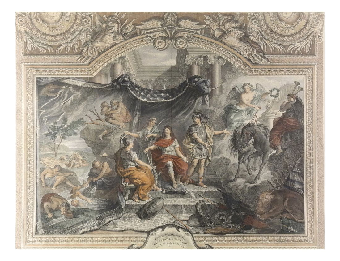 Antique Allegorical Engraving (1 of 7)