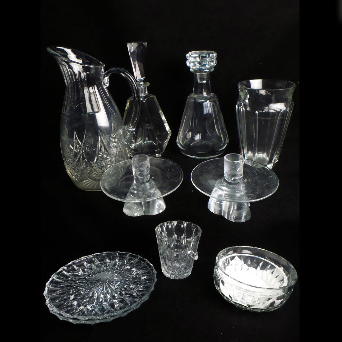 11 Assorted Glass Table Articles (1 of 8)