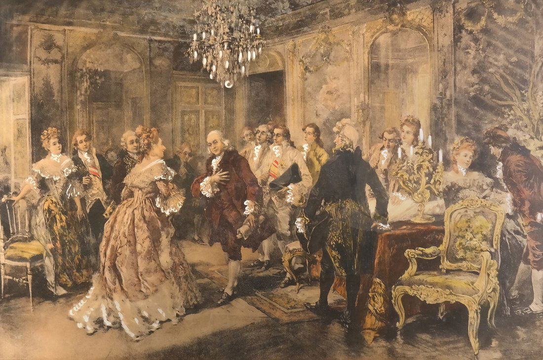 V. De Pareles, Benjamin Franklin (1 of 6)