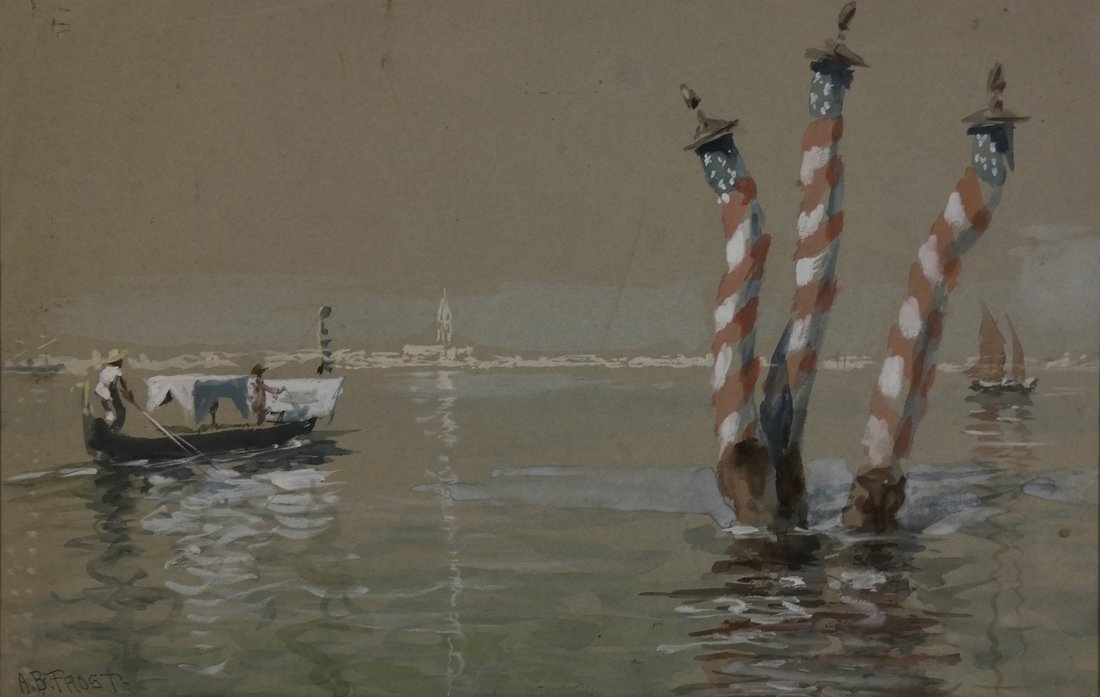 A.B. Frost, Venetian Scene (1 of 5)