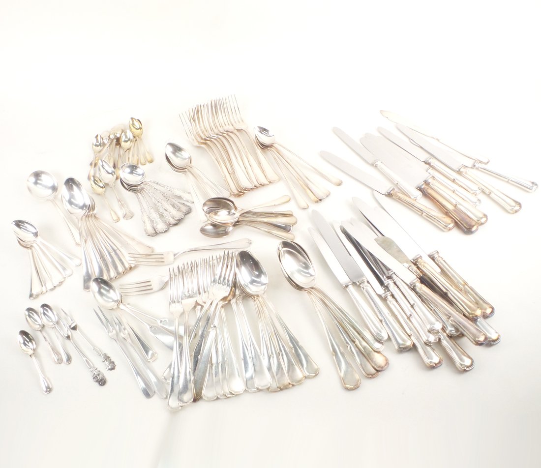 French Silver & Silver Plate Flatware (1 of 5)