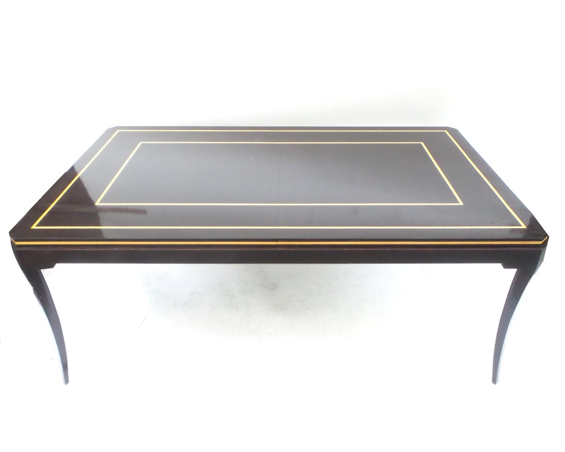 Modern Lacquered & Inlaid Table (1 of 8)