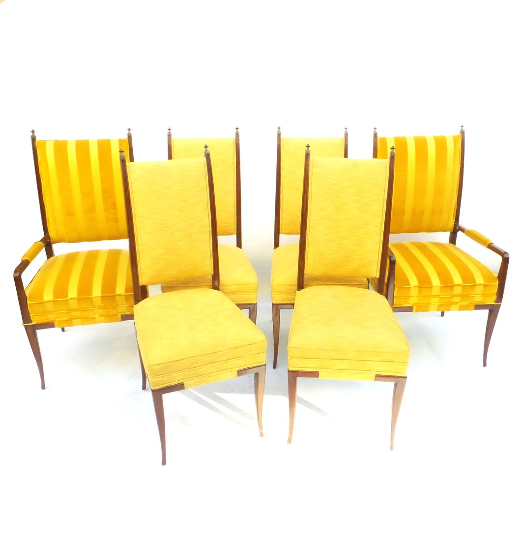 Set Of Six French Modern Chairs (1 of 8)