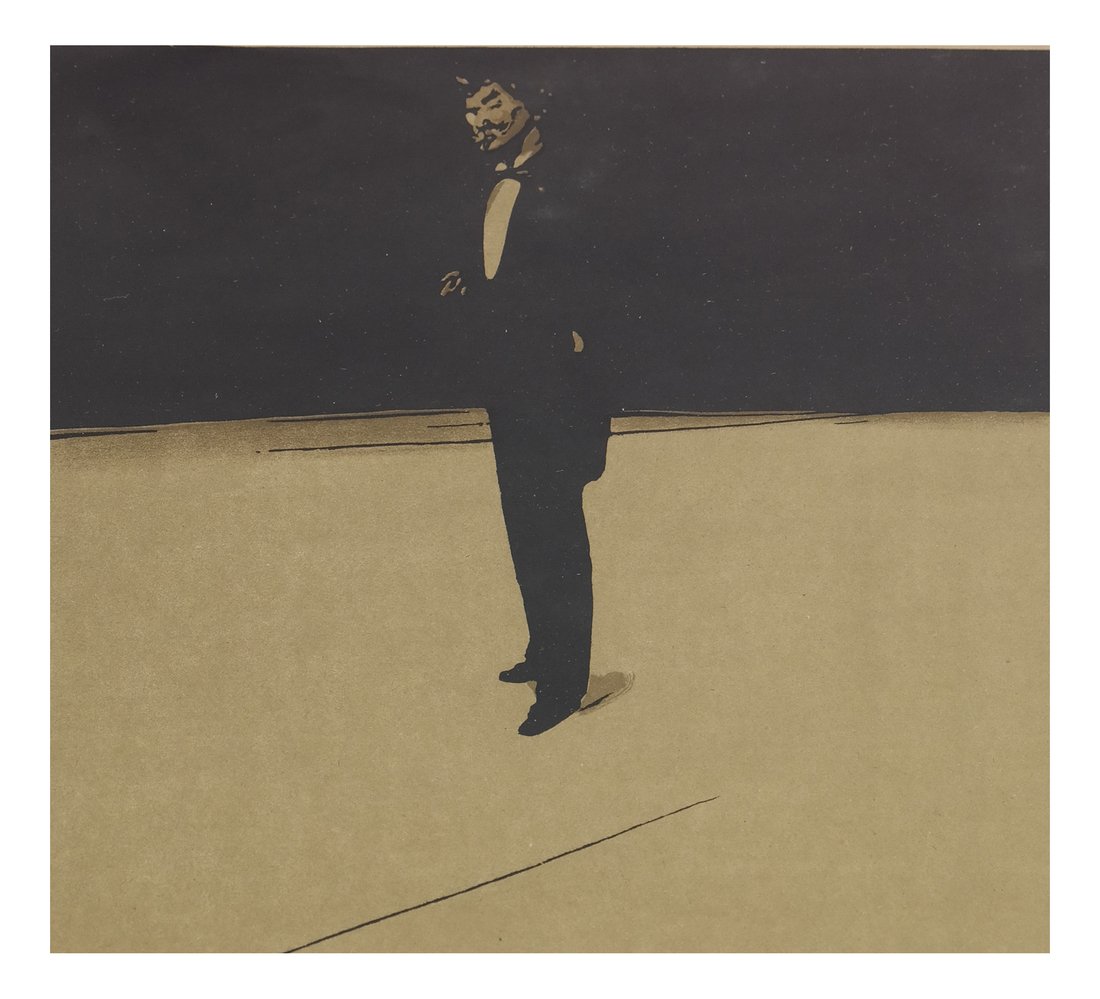 William Nicholson, "J. Whistler" - Lithograph (1 of 6)