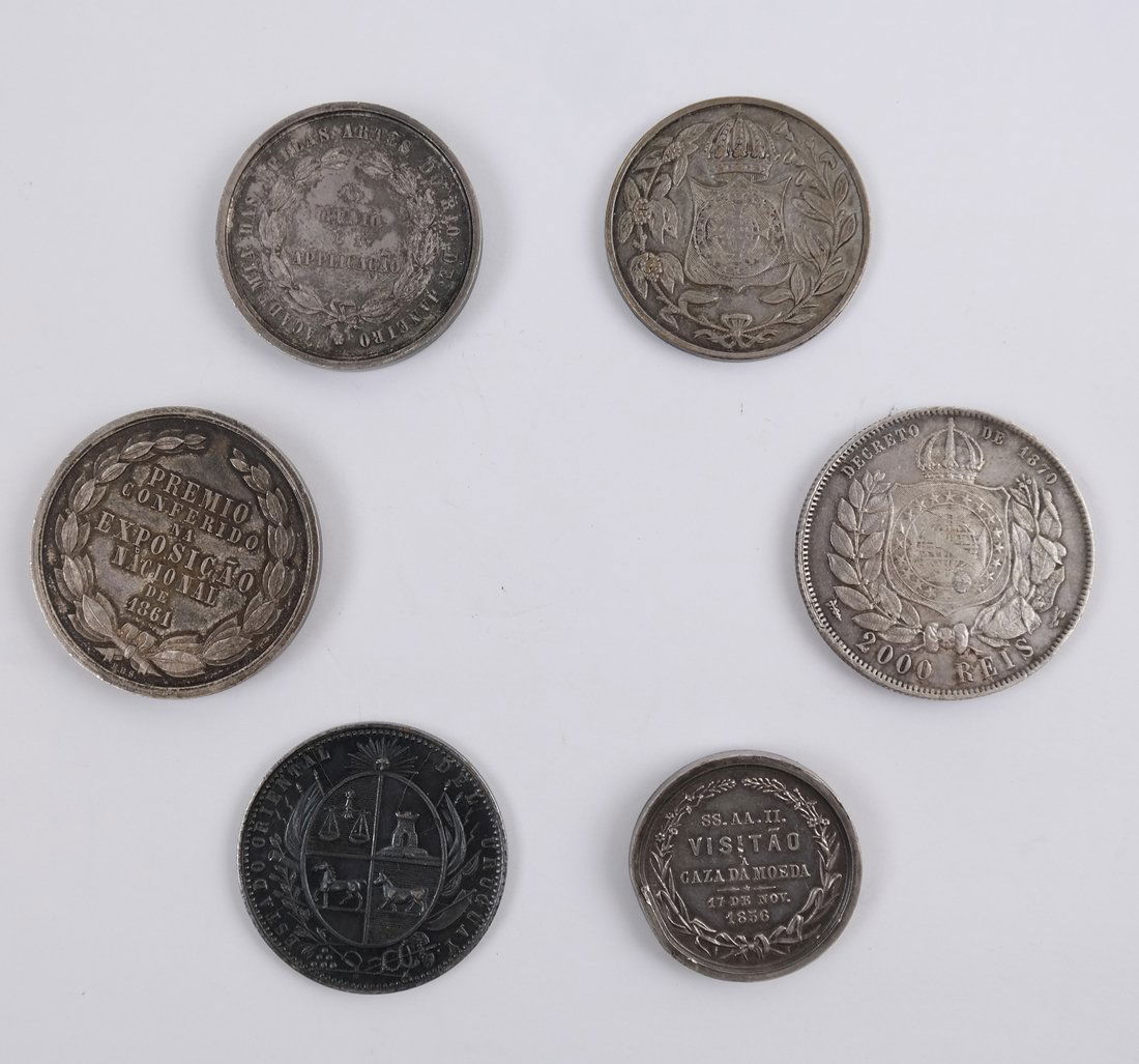 Brazil Small Silver Medals (1 of 10)