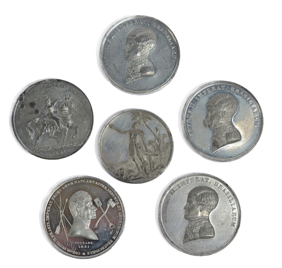 Brazil White Metal Medals (1 of 10)