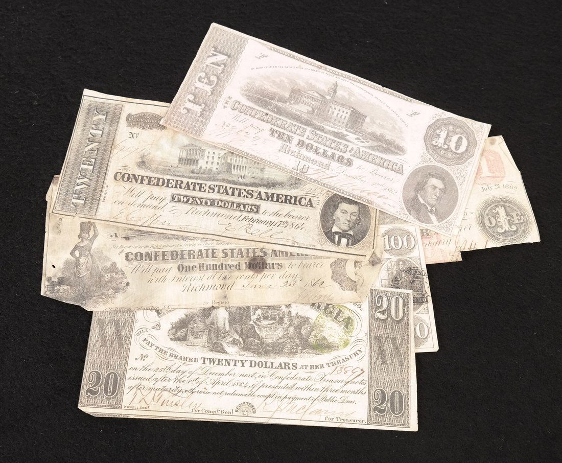Confederate and Southern Paper Money (1 of 4)